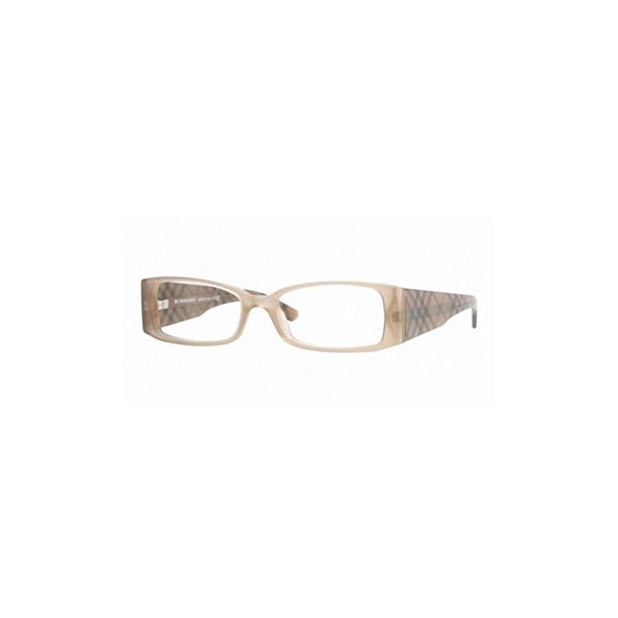 Burberry Eyeglasses BE2080 3166 Beige/Sepia Demo Lens 50 16 135
