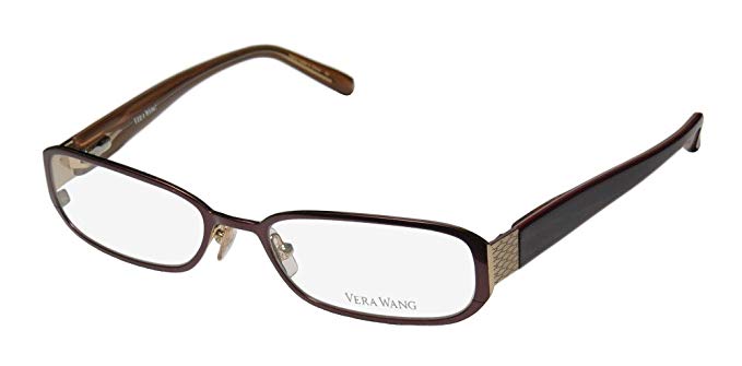 VERA WANG Eyeglasses V029 Burgundy 50MM