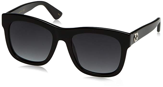 Gucci GG0032S Sunglasses 001 Black / Grey 54mm