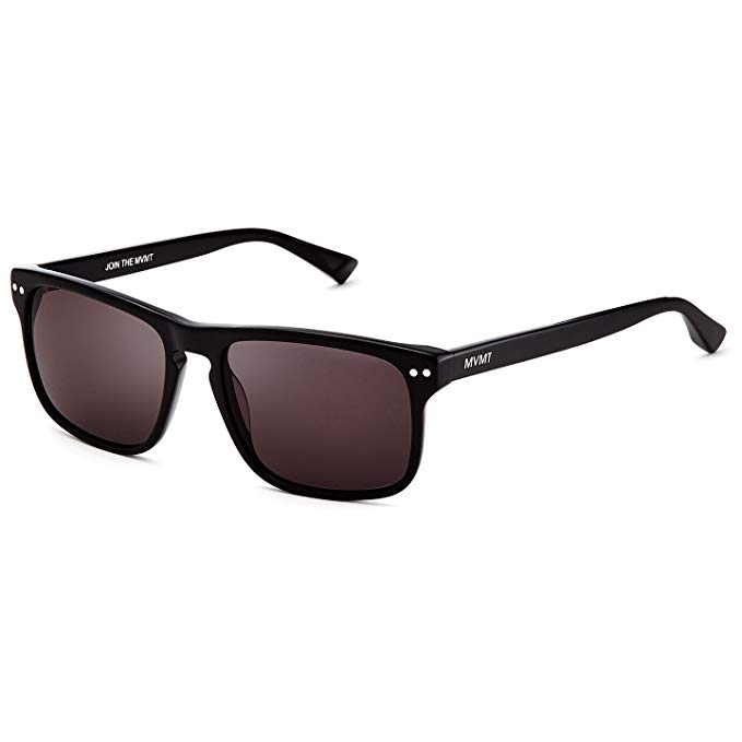 MVMT Reveler | Polarized Rectangular Men's Sunglasses | 57 mm