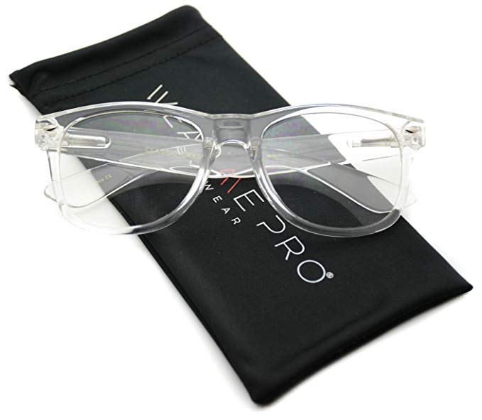 Clear Frame Glasses Nerd Clear Lens Sunglasses