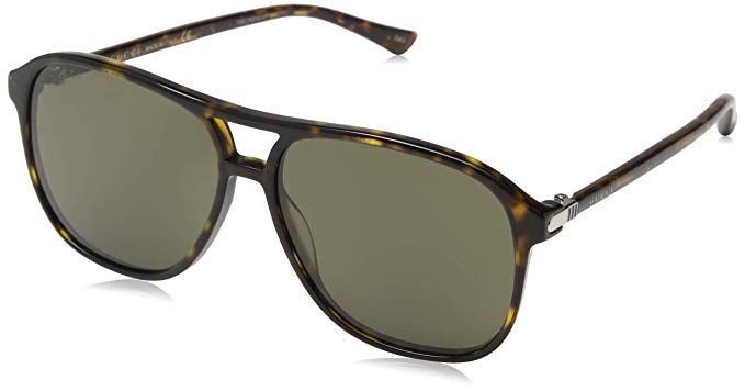 Gucci 0016S Trendy Pilot Shape Sunglasses Size 58mm