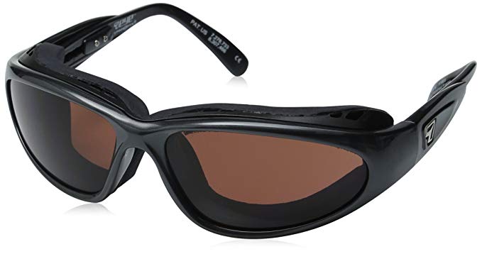7Eye Sunglasses - Whirlwind / Frame: Glossy Black Lens: 24:7 Contrast Photochromic Dark Brown to Yellow