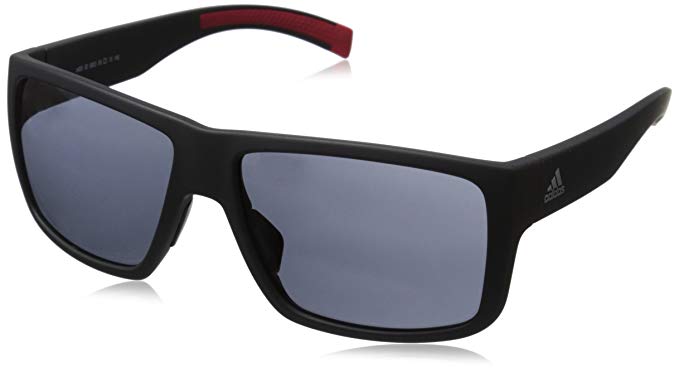 adidas Mens Matic Non-polarizedRectangular Sunglasses