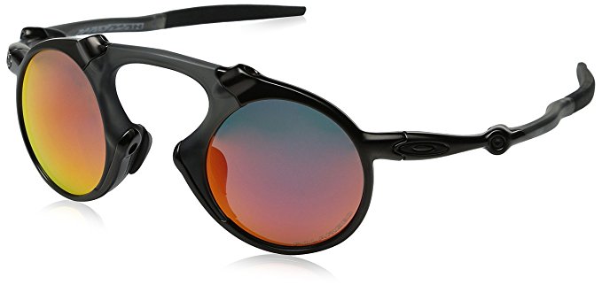 Oakley Men's Madman Polarized Iridium Round Sunglasses