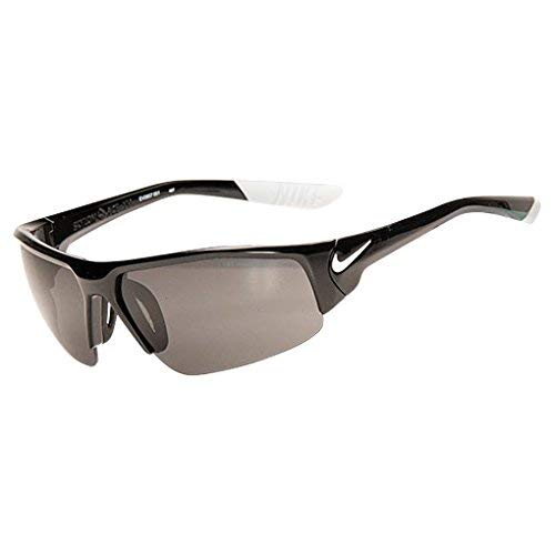 Nike EV0857-001 Skylon Ace XV Sunglasses (One Size), Black/White, Grey Lens