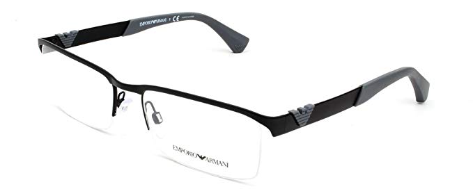 Emporio Armani EA 1014 Men's Eyeglasses Matte Black 53