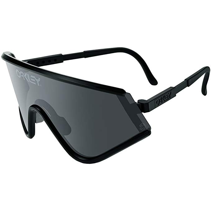 Oakley Unisex Heritage Eyeshade Sunglasses, Black/Grey, One Size