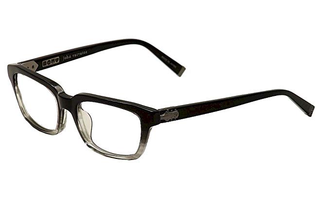 John Varvatos Men's Prescription Eyeglasses - V357 UF Black Gradient - 52/18/14