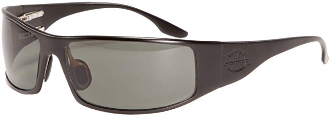 Fugitive TAC Black Frame, Polarized Gray Sunglasses