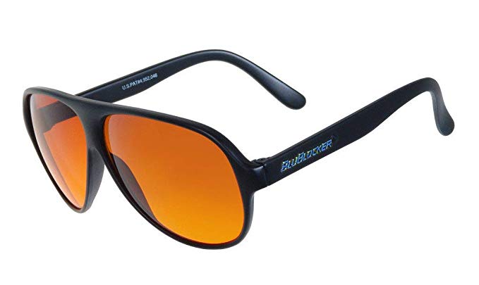 Polarized Black Aviator BluBlocker Sunglasses