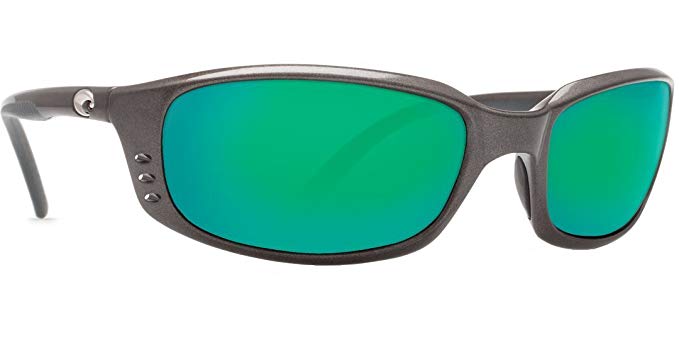 Costa Black/Green Mirror Brine 400 Sunglasses