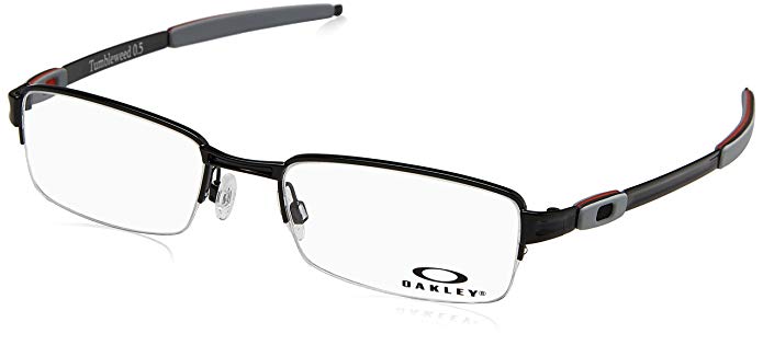 Oakley Tumbleweed 0.5 OX3142-0152 Eyeglasses Polished Black Clear Demo 52 19