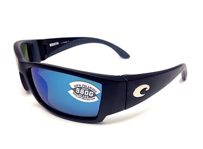 New Costa Del Mar Corbina 580G Black/Blue Mirror Polarized Lens 60mm Sunglasses