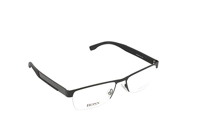 HUGO BOSS Eyeglasses 0644 0Hxj Black Carbon 56MM