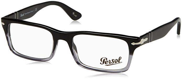 Persol Men's PO3050V Eyeglasses Gradient Black 53mm