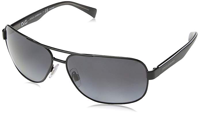 Dolce & Gabbana Sunglasses - DG 2120P / Frame: Black Lens: Polar Grey Gradient