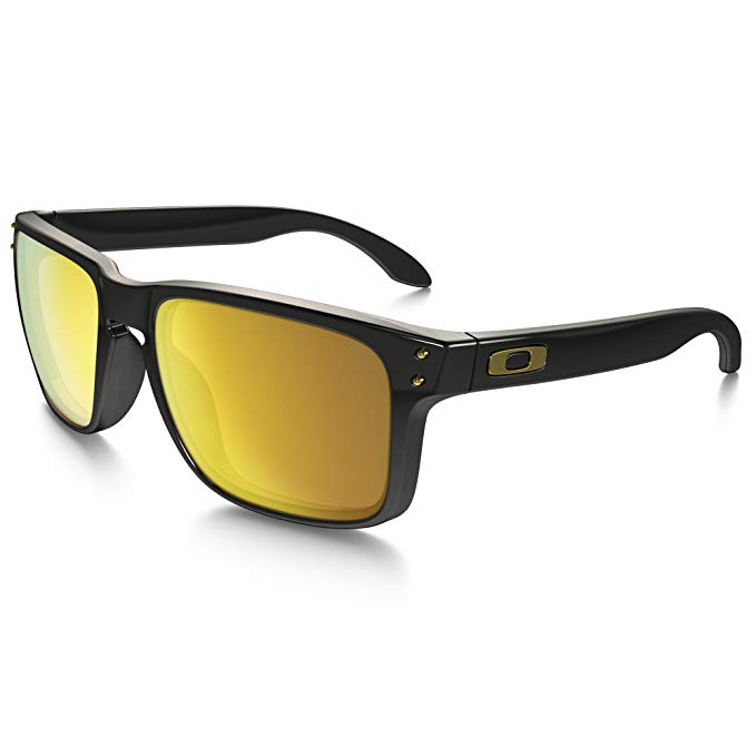 Oakley Shaun White Holbrook Mens Sunglasses - Polished Black/24K Iridium