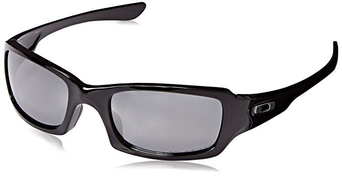 Oakley Men's Fives Squared OO9238 Polarized Rectangular Sunglasses