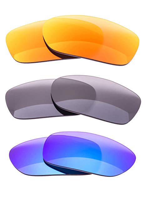 LenzFlip Polarized Replacement Lenses for Oakley TwoFace - Multiple Color Options